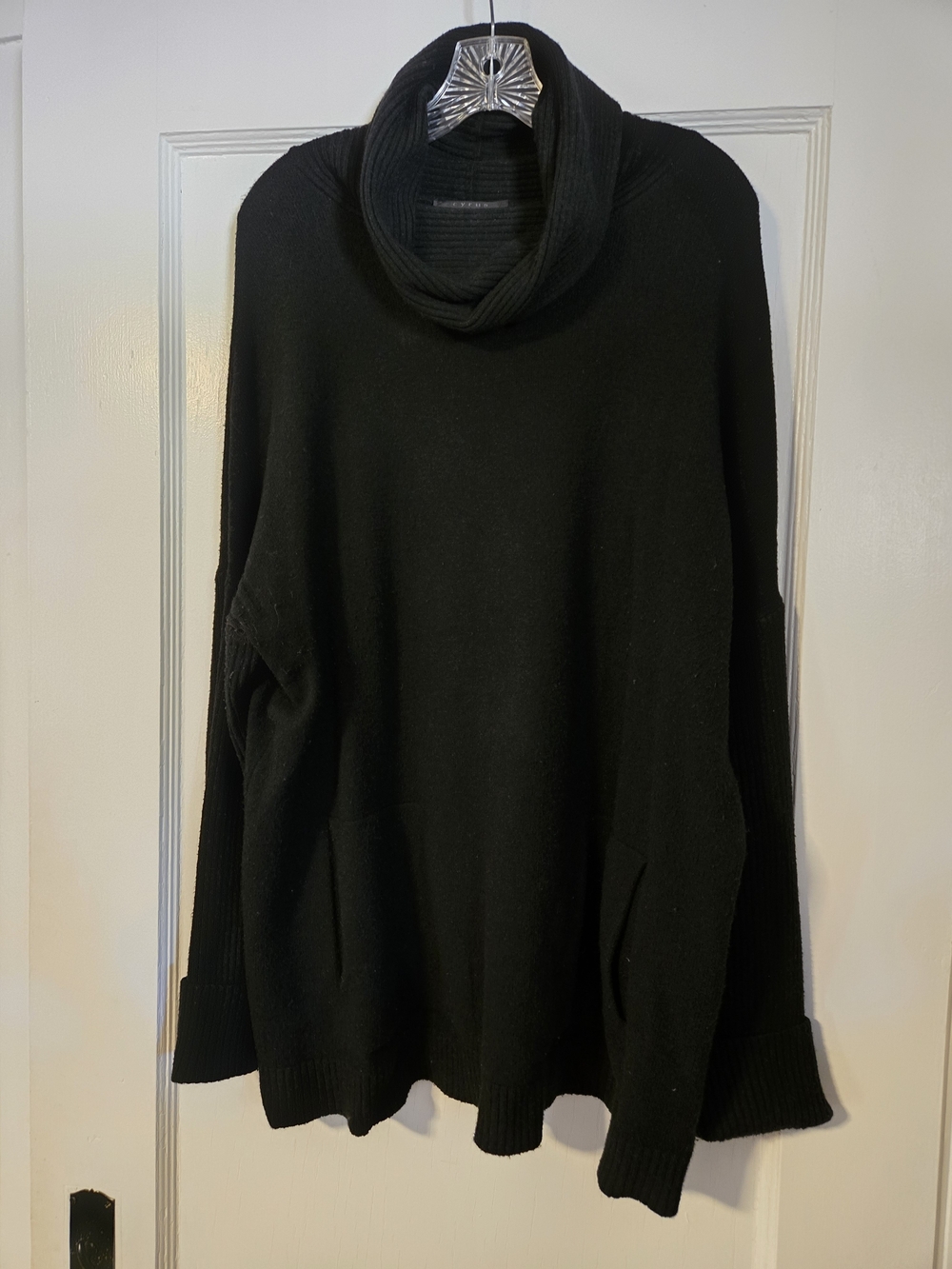 Cyrus Black Turtleneck Sweater